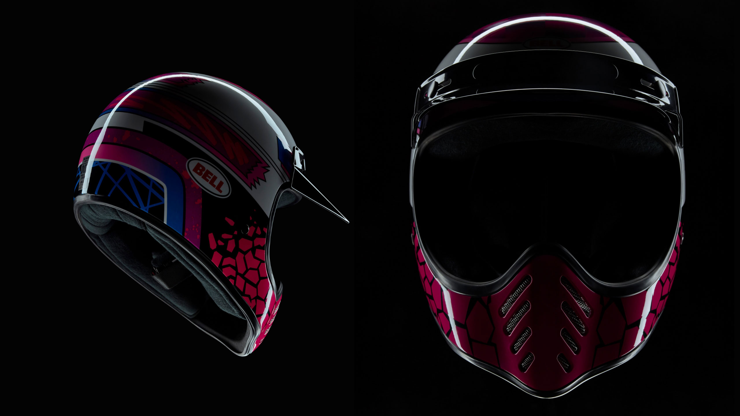 Moto-3 helmet